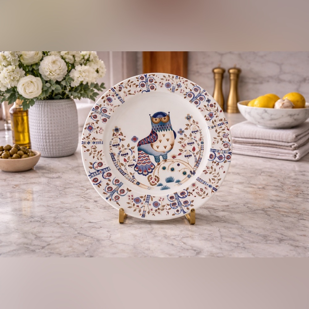 ✨ NEW Iittala Taika Dinner Plate – 11.7” | Owl Design ✨